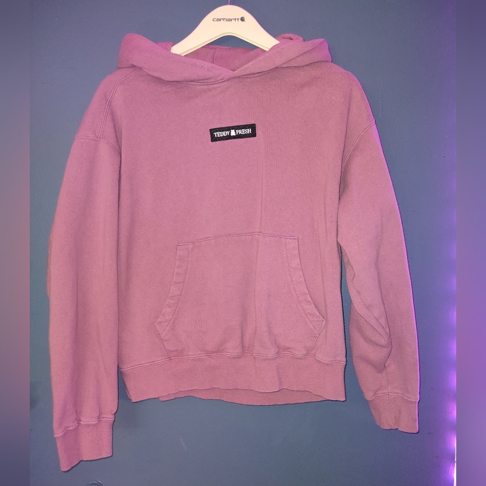 Teddy Fresh Lavender Classic Hoodie - Size XS